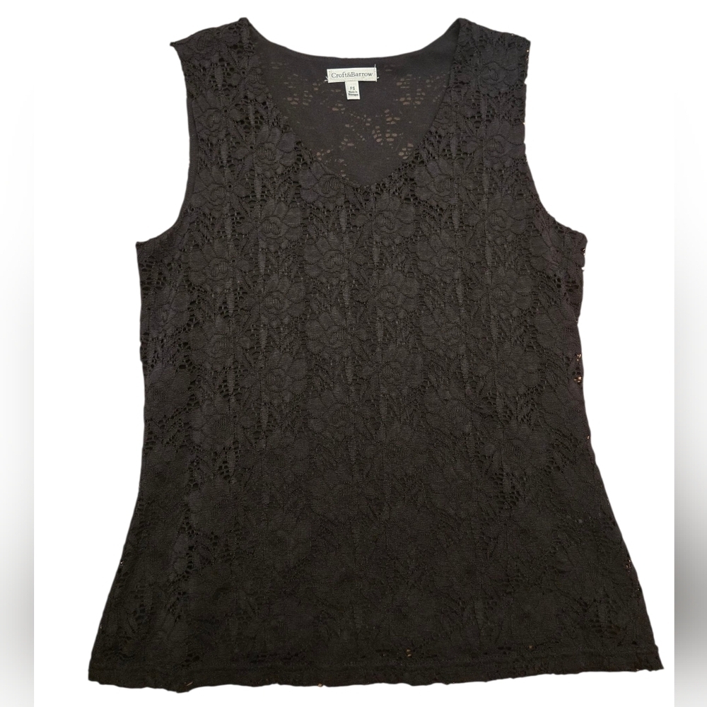 Croft & Barrow Floral Tank